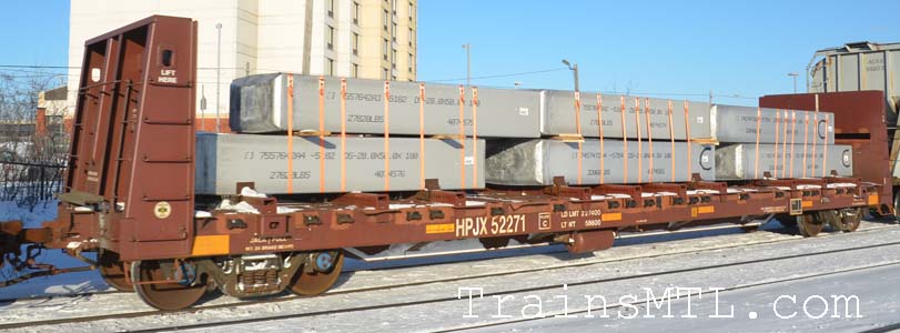 Car/wagon HPJX52271 left side / coté gauche